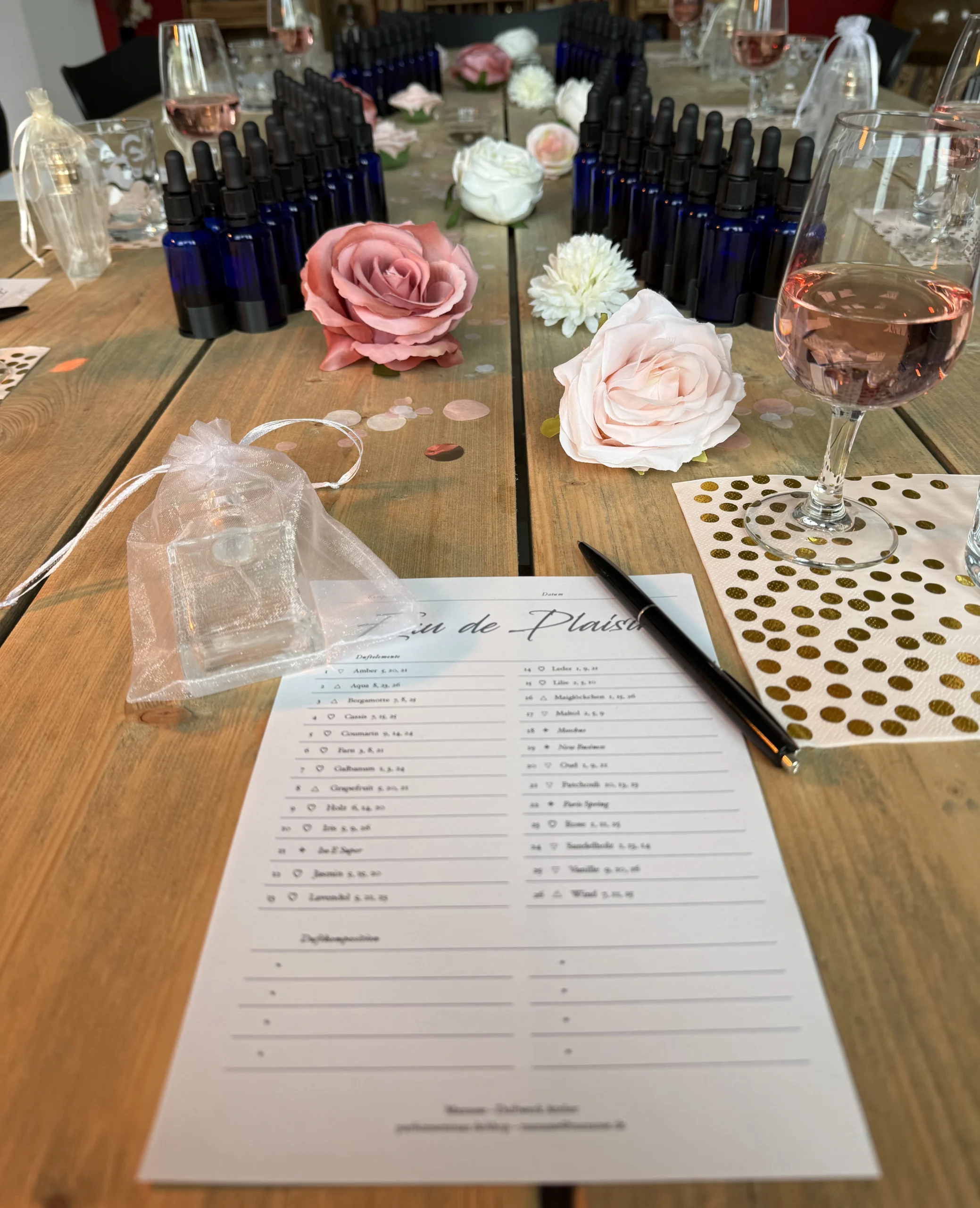 JGA Idee NRW: Ein unvergesslicher JGA mit einem Parfumworkshop in NRW
